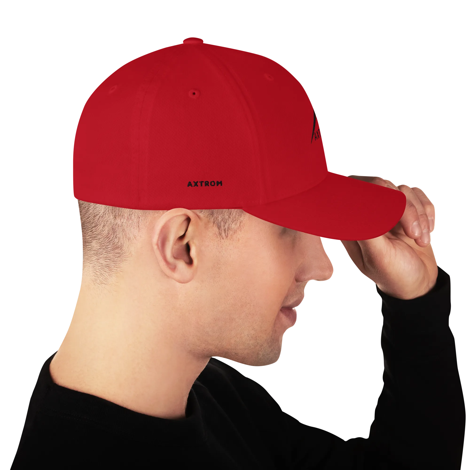 Flexfit Cap (Black/Red)