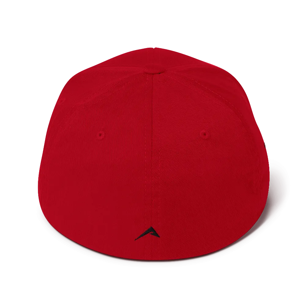 Flexfit Cap (Black/Red)