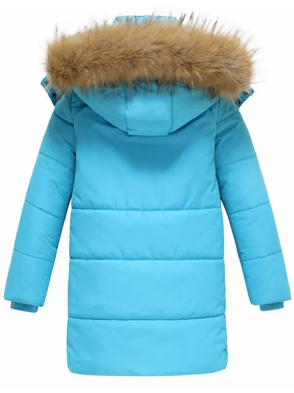 Girls Winter Coat Long Winter Jacket