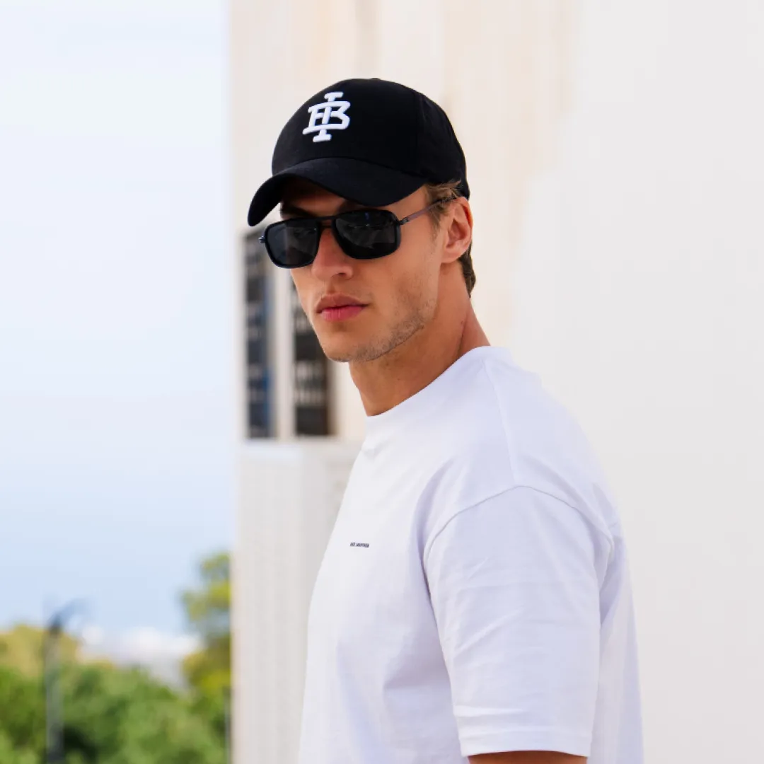 Guedes Cap - Black/White