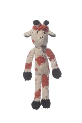 Hand Knitted Wool Giraffe