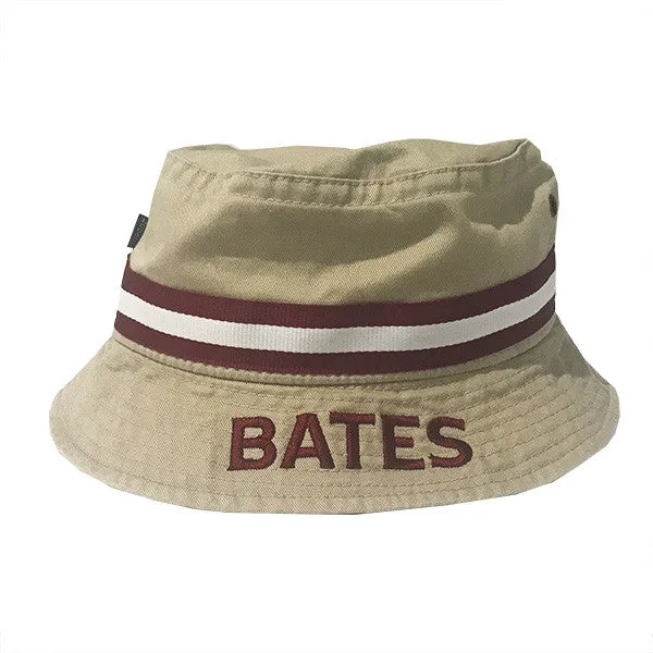 Hat, Bucket Hat Embroidered with BATES