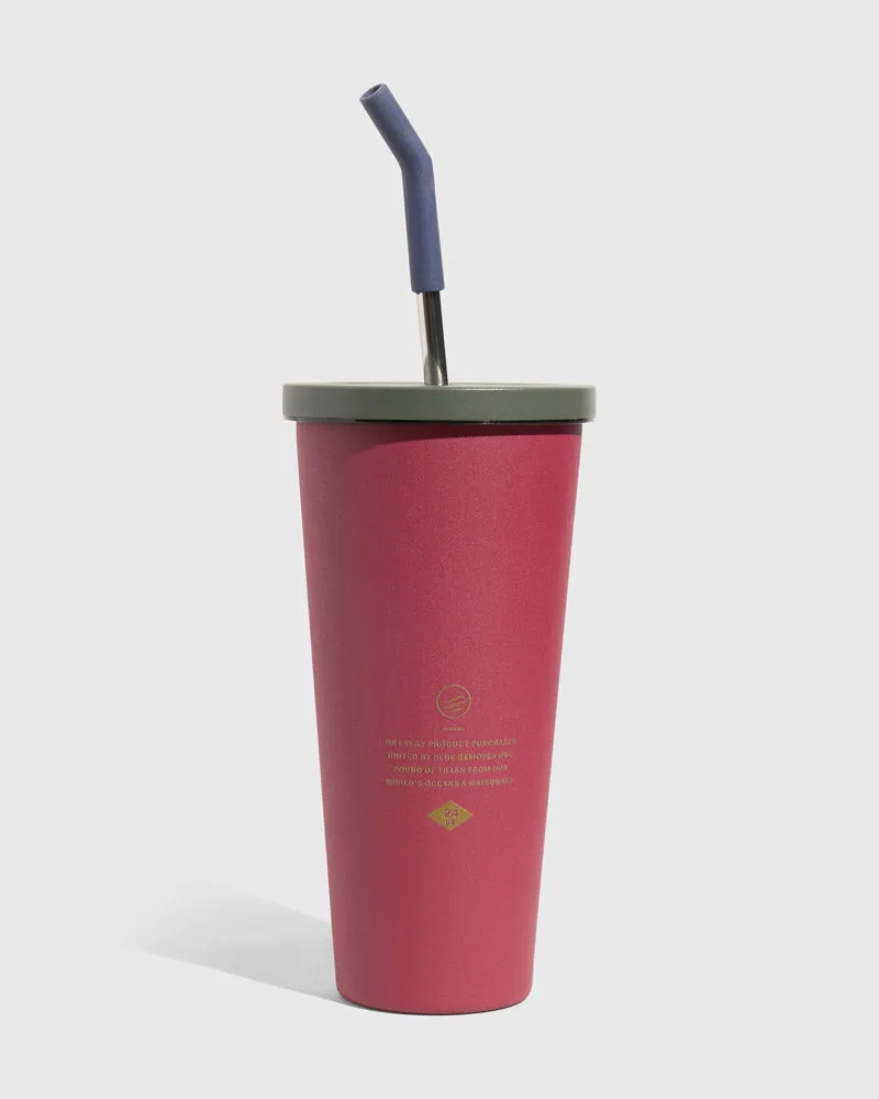 Insulated Steel Straw Tumbler