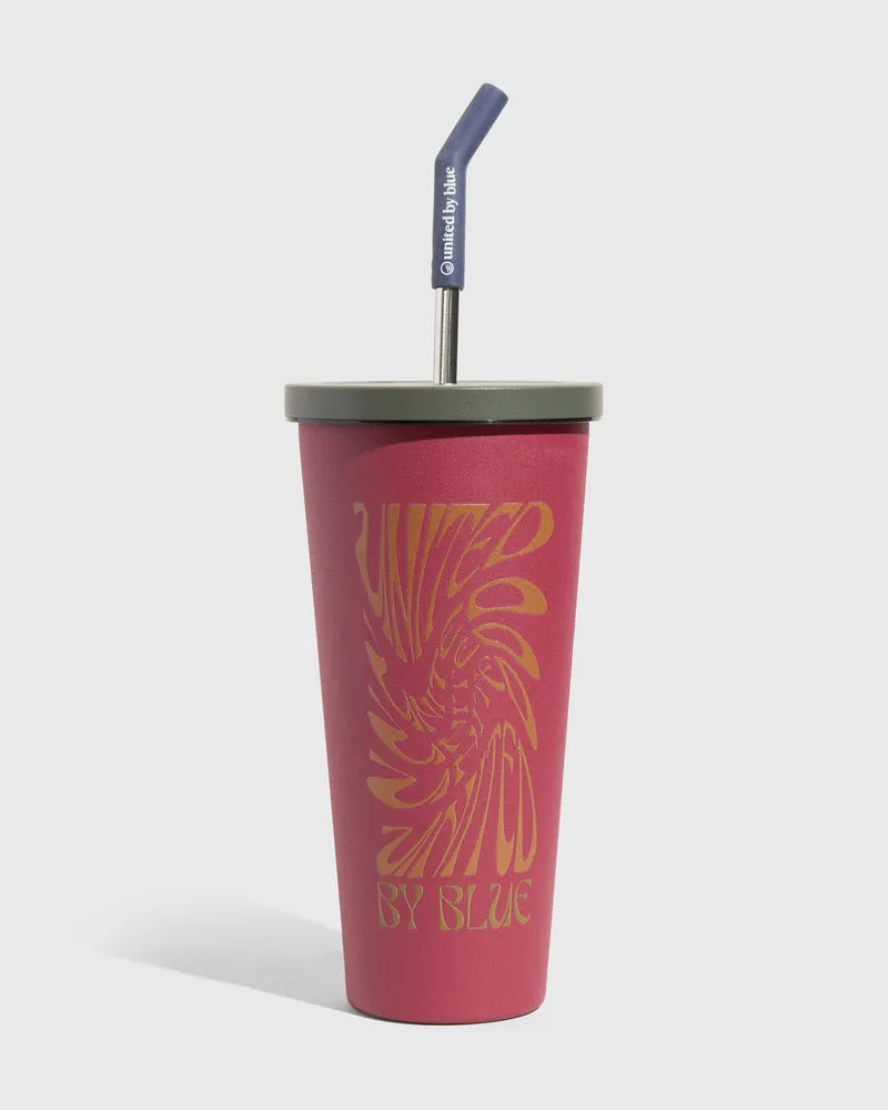 Insulated Steel Straw Tumbler