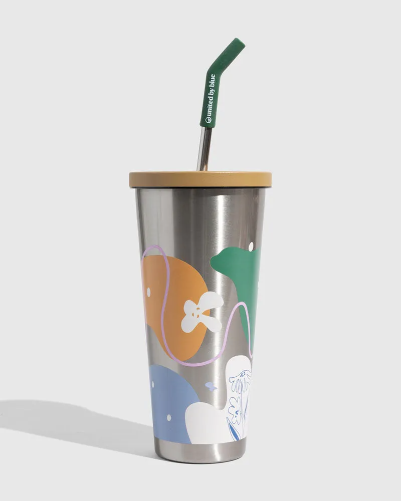 Insulated Steel Straw Tumbler