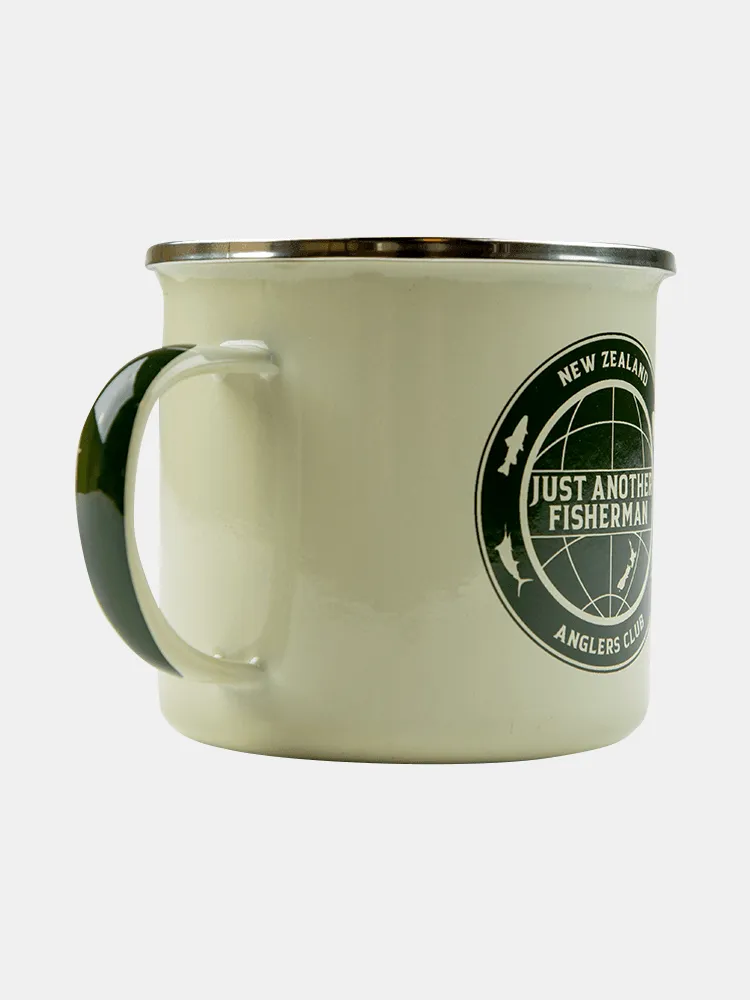 Just Another Fisherman Global Angler Mug - Natural