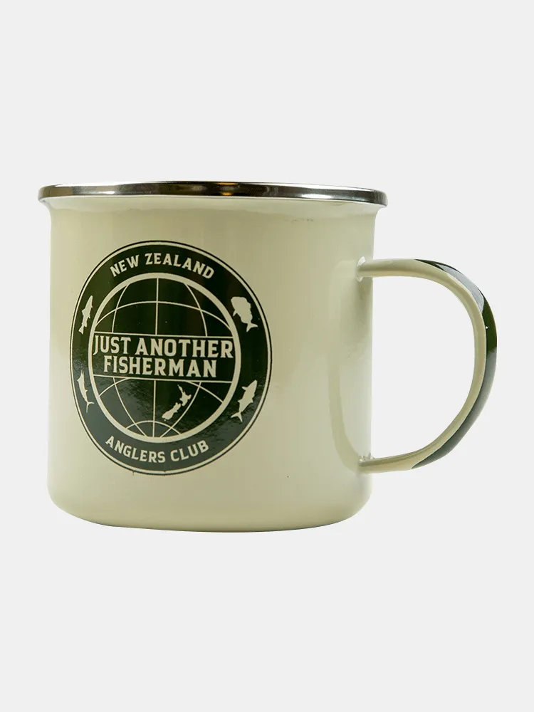 Just Another Fisherman Global Angler Mug - Natural