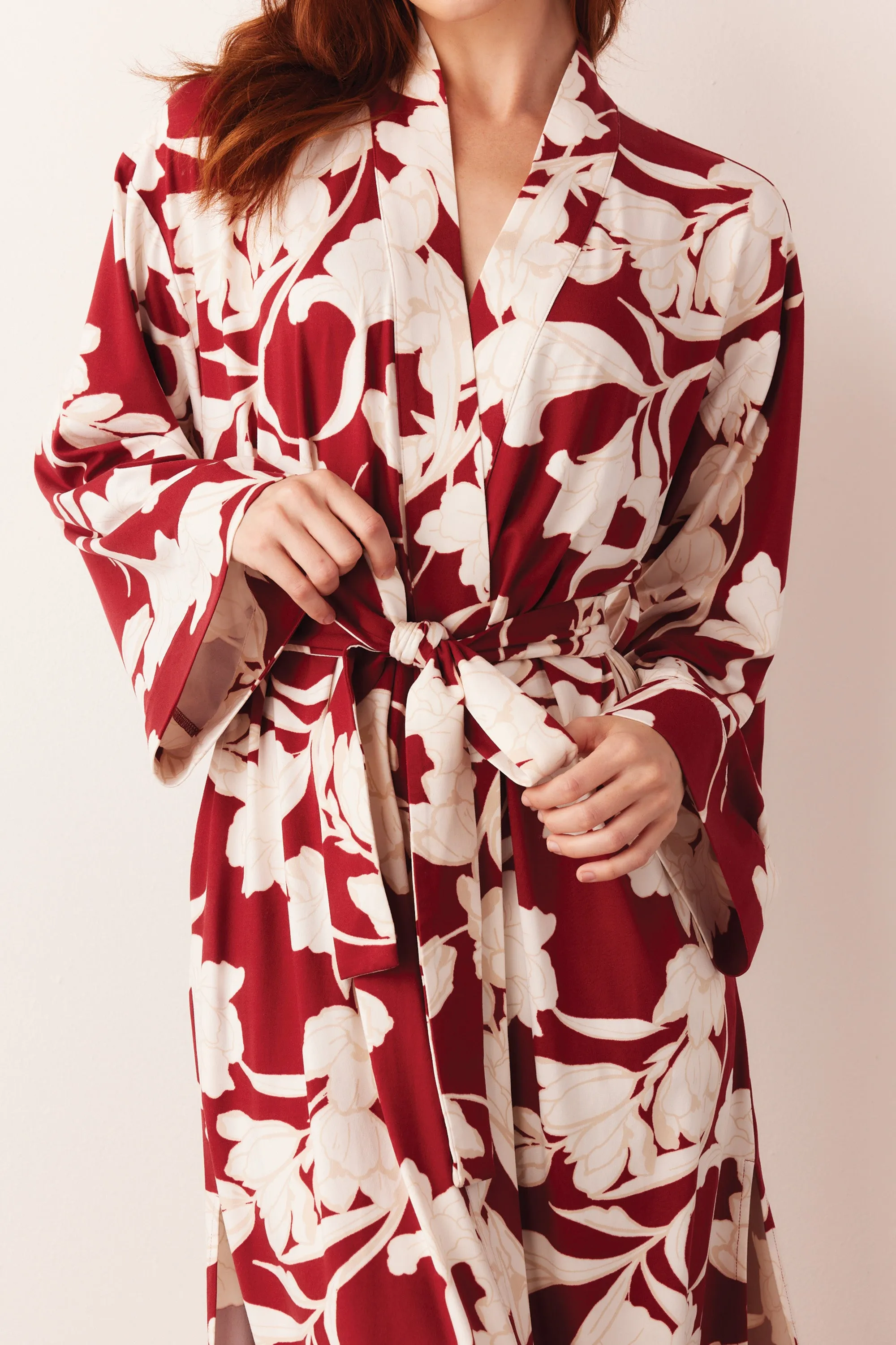 Kaia Kimono Robe | Winter Bloom