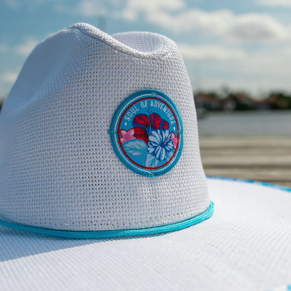 Keys Straw Hat | Hawaiian Surf | White