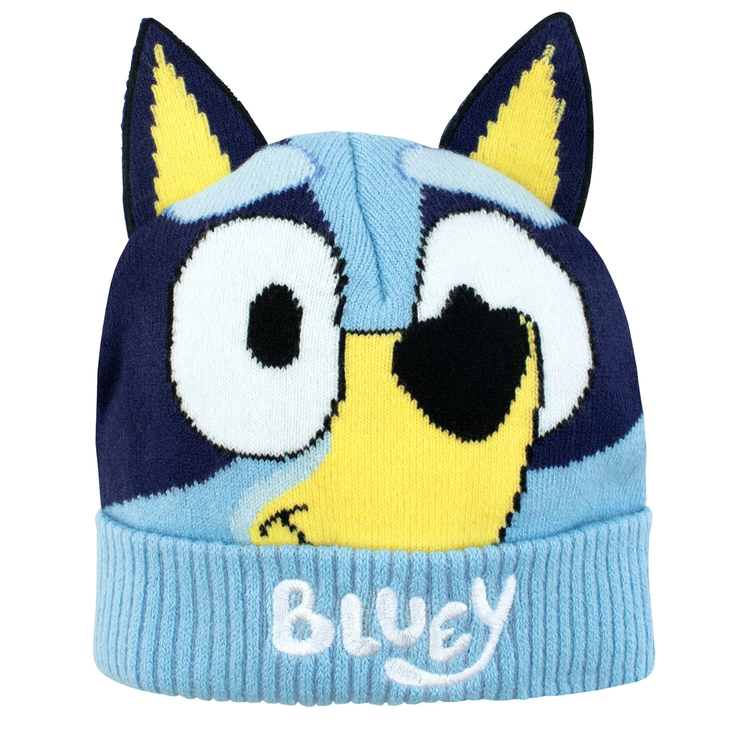 Kids Bluey Winter Hat and Glove Set