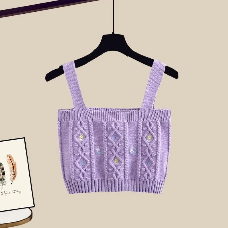 Lilac Mist Woolen 3 Pc Coord Set