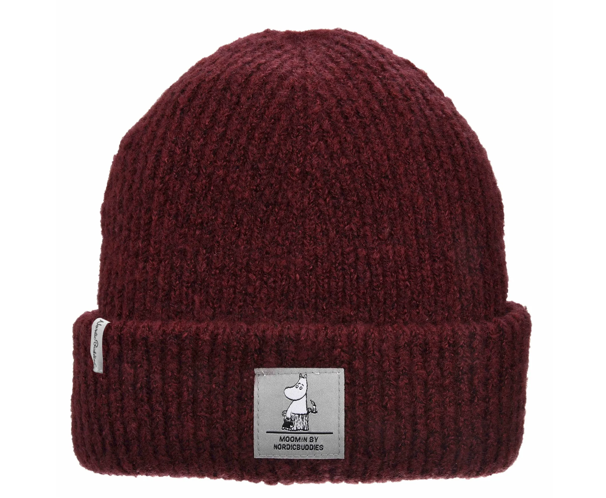 Moominmamma Winter Hat Beanie Adult - Burgundi