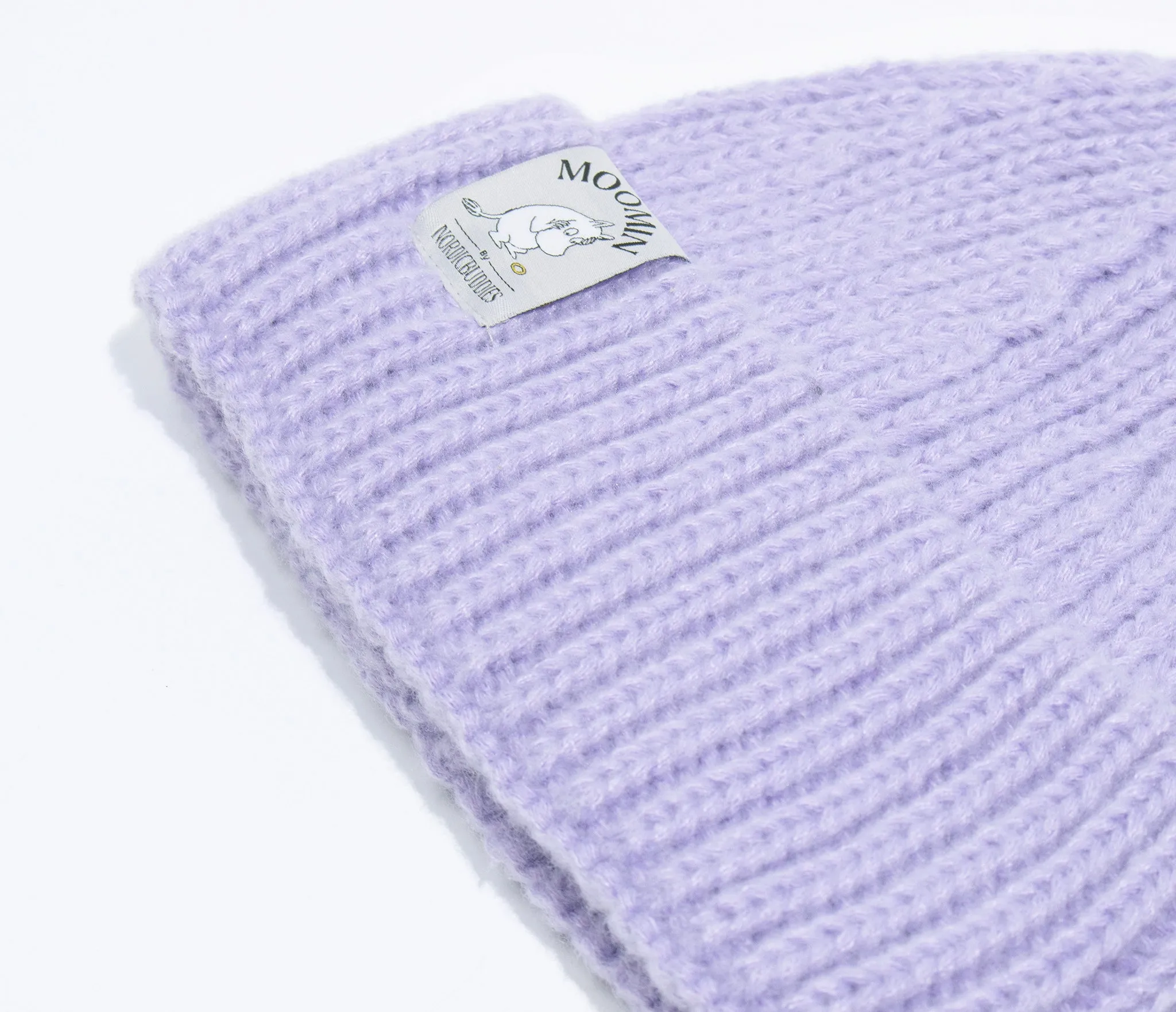 Moomintroll Winter Hat Beanie Adult - Lilac