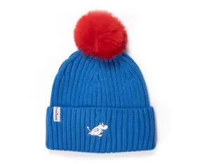 Moomintroll Winter Hat Beanie Kids - Blue