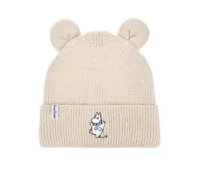 Moomintroll Winter Hat With Ears Kids - Beige