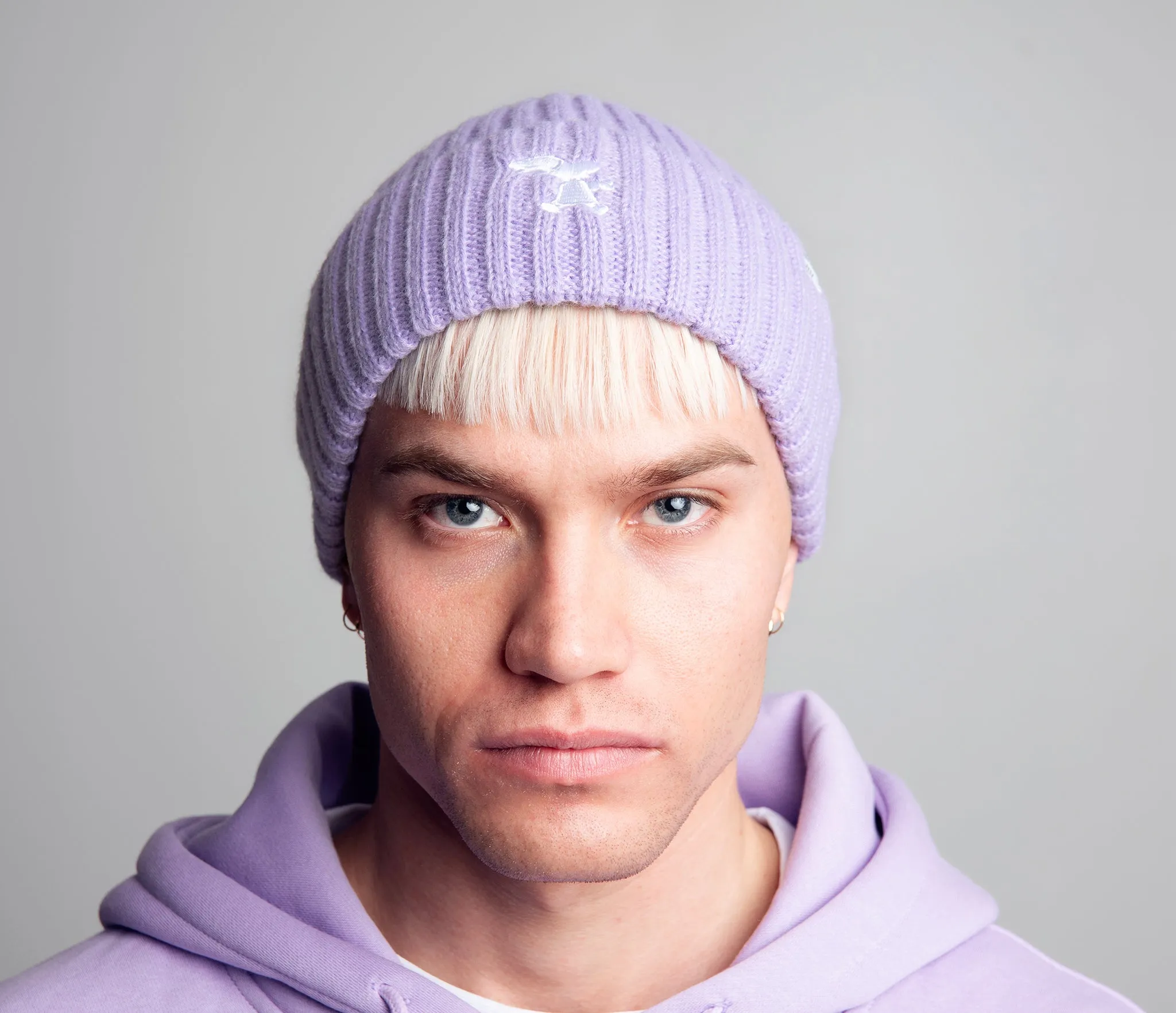 Mr. Clutterbuck Winter Hat Beanie Adult - Lilac