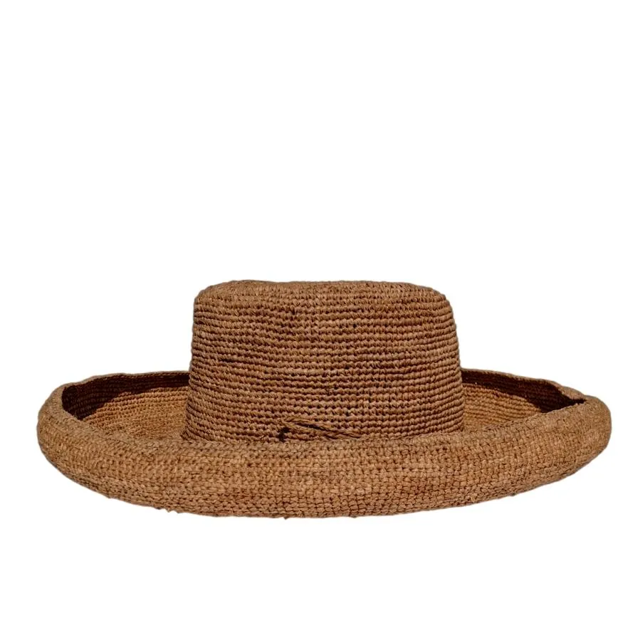 Packable Raffia Hat for Women | UPF50 | Crochet Straw Hat | Soava