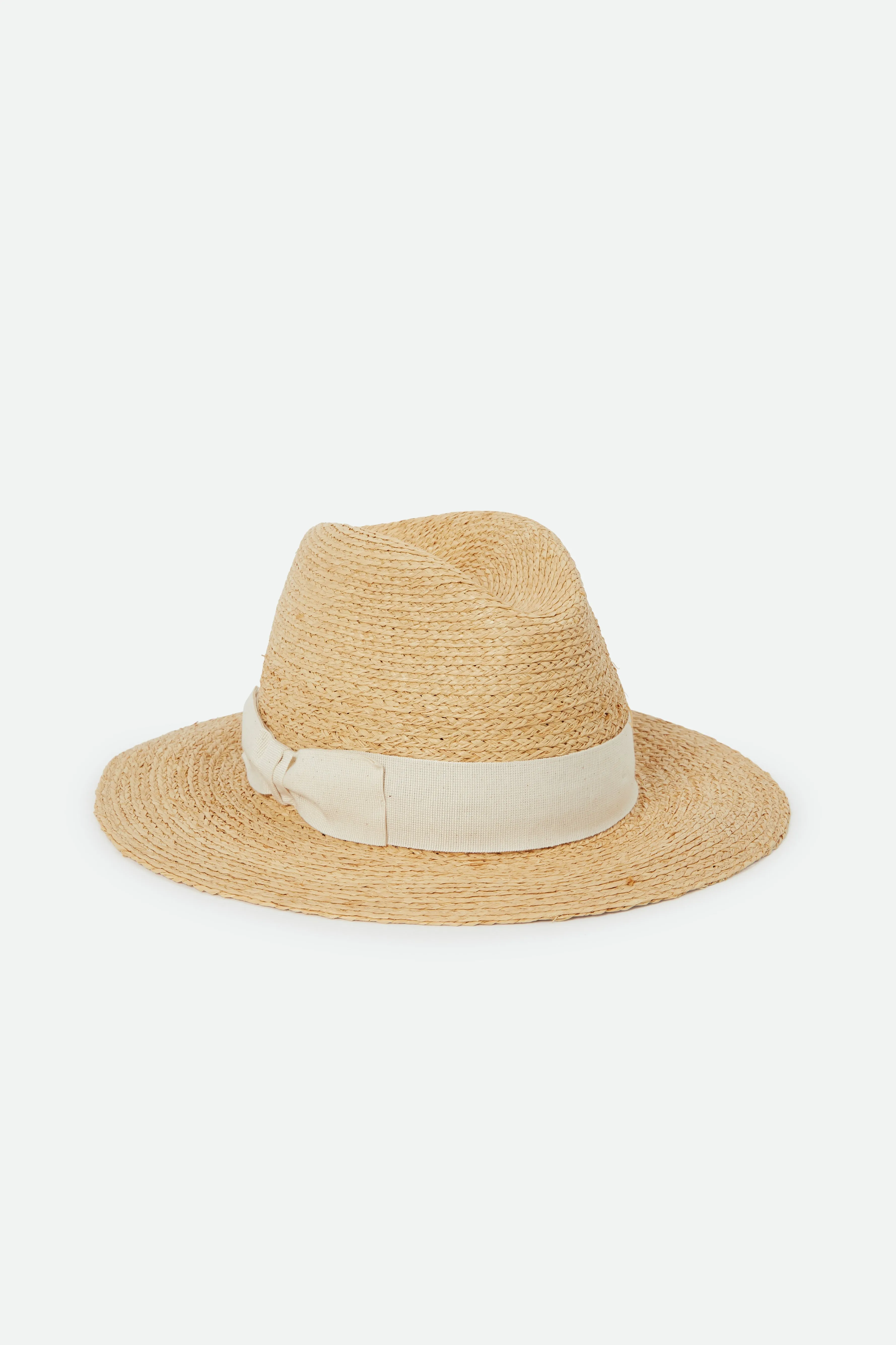 RAFFIA FEDORA HAT