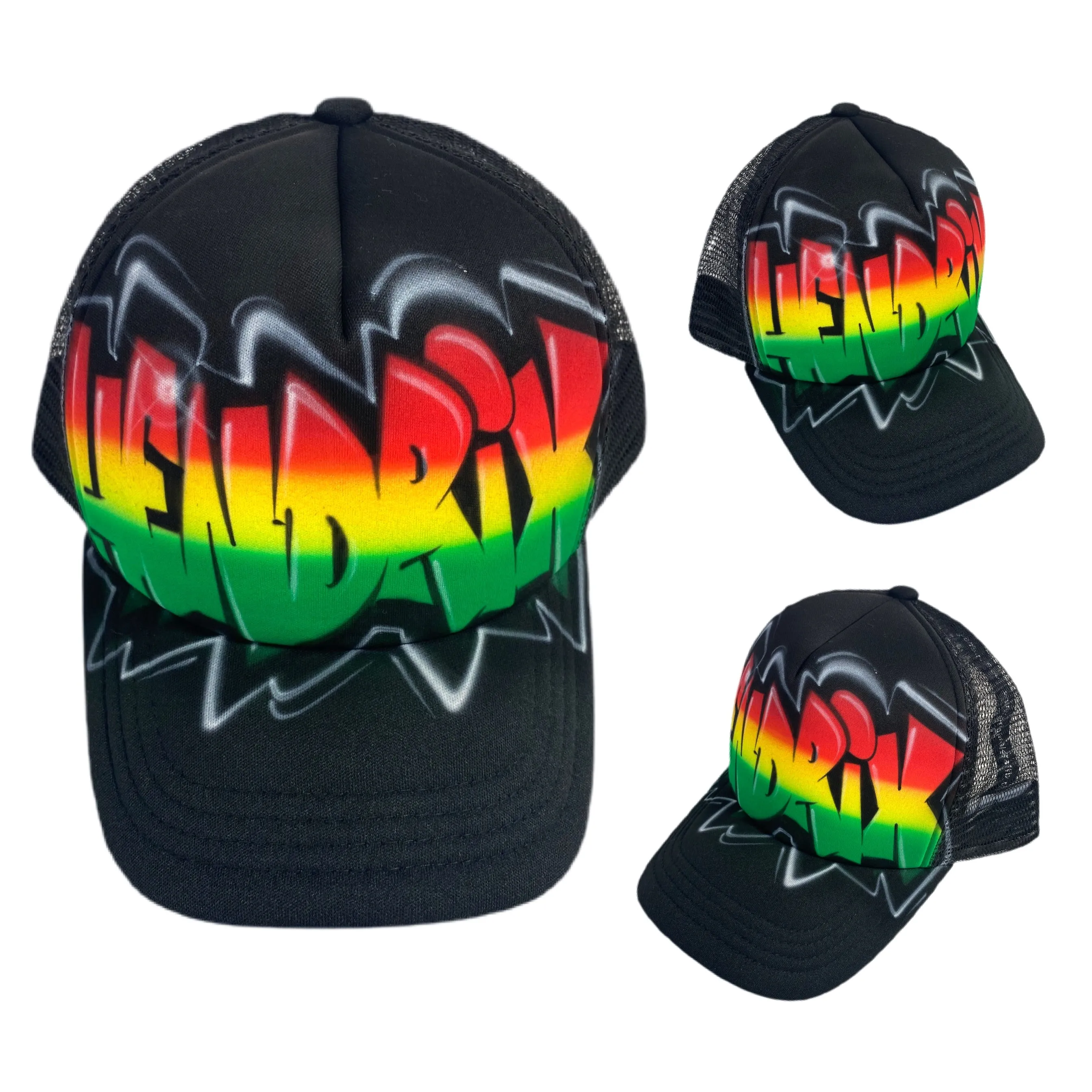 Rasta Style Trucker Cap