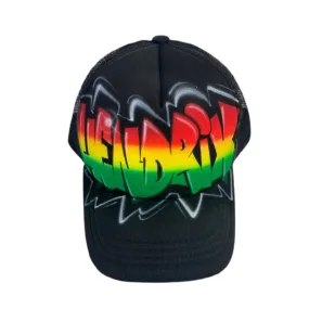 Rasta Style Trucker Cap