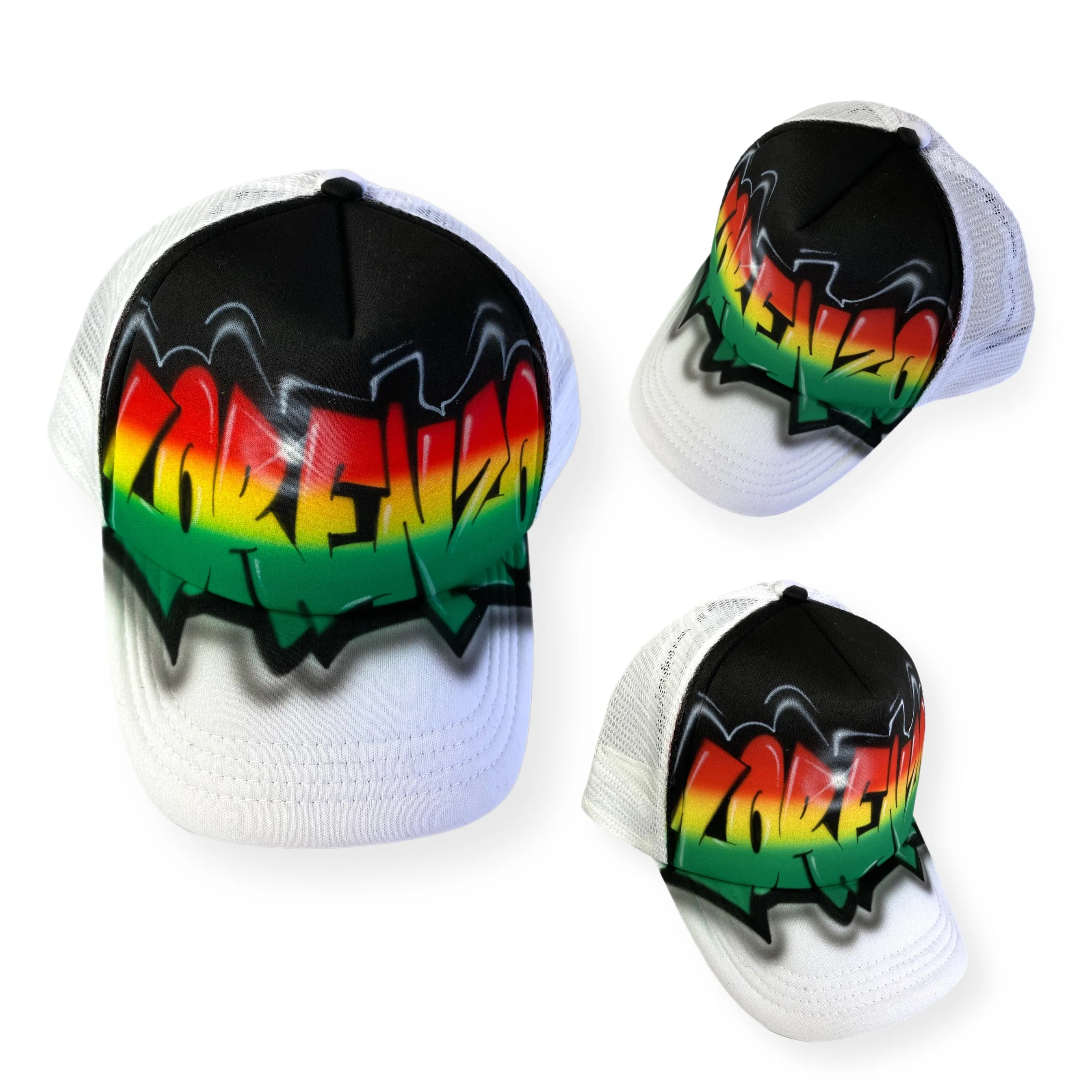 Rasta Style Trucker Cap