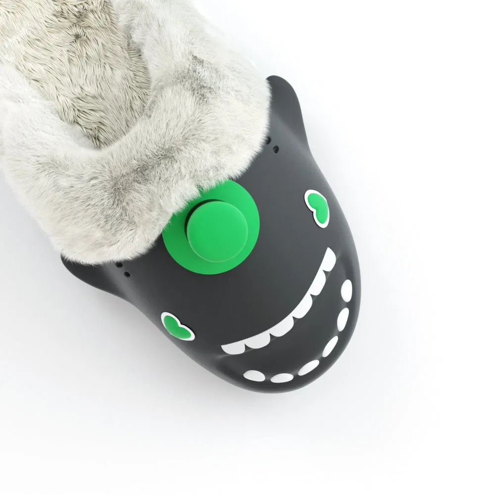 Sharkicks Pro - Winter Green Hat Heel-open