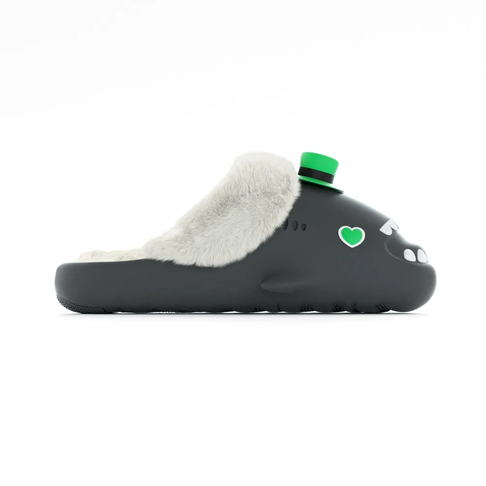 Sharkicks Pro - Winter Green Hat Heel-open