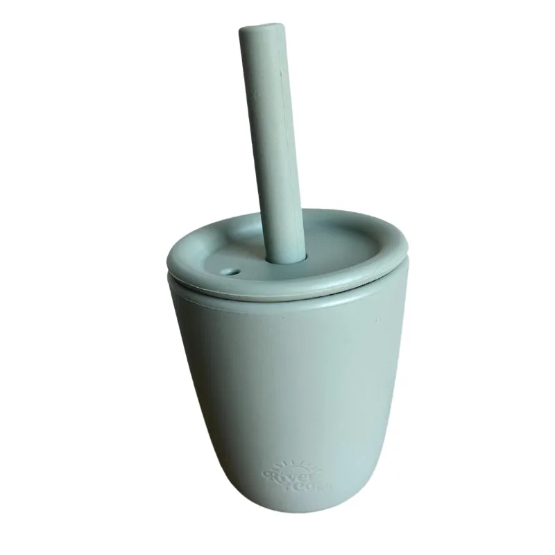 Silicone Straw Cup