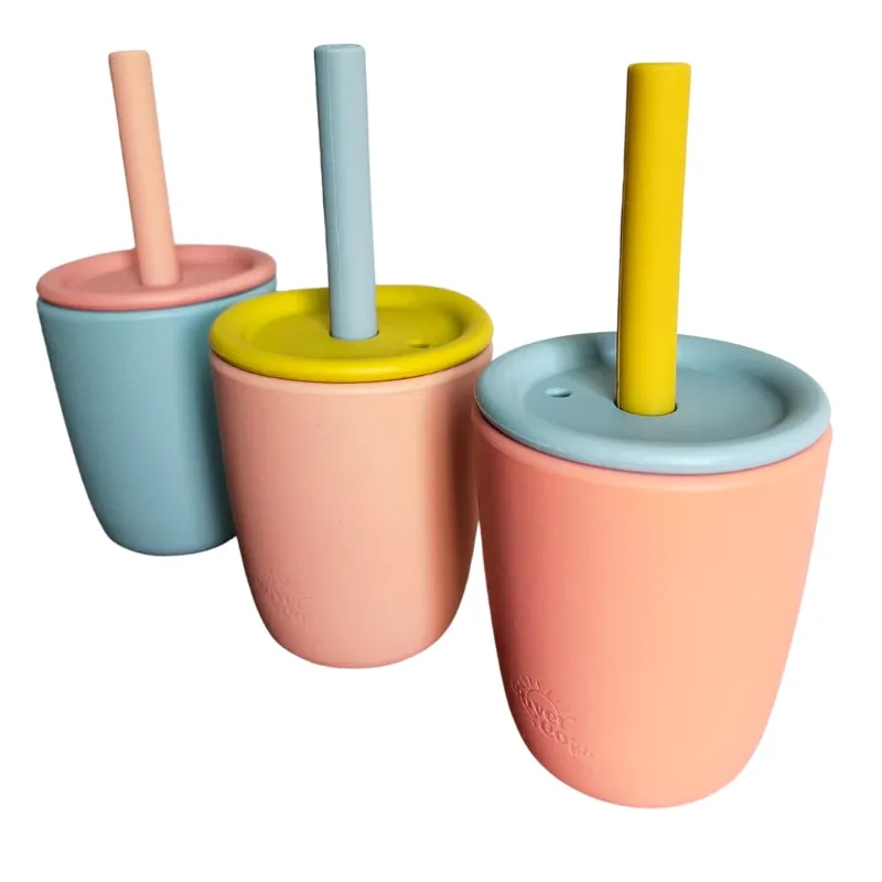 Silicone Straw Cup