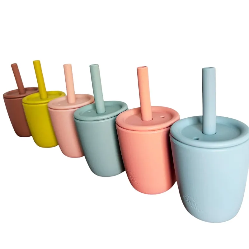 Silicone Straw Cup