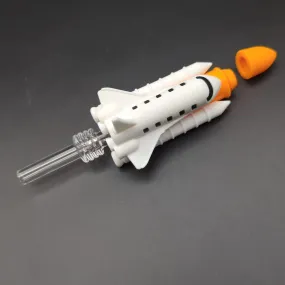 Space Shuttle Silicone Dab Straw | 6