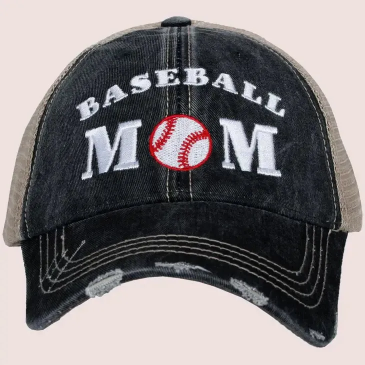 SPORTS MOM TRUCKER CAP