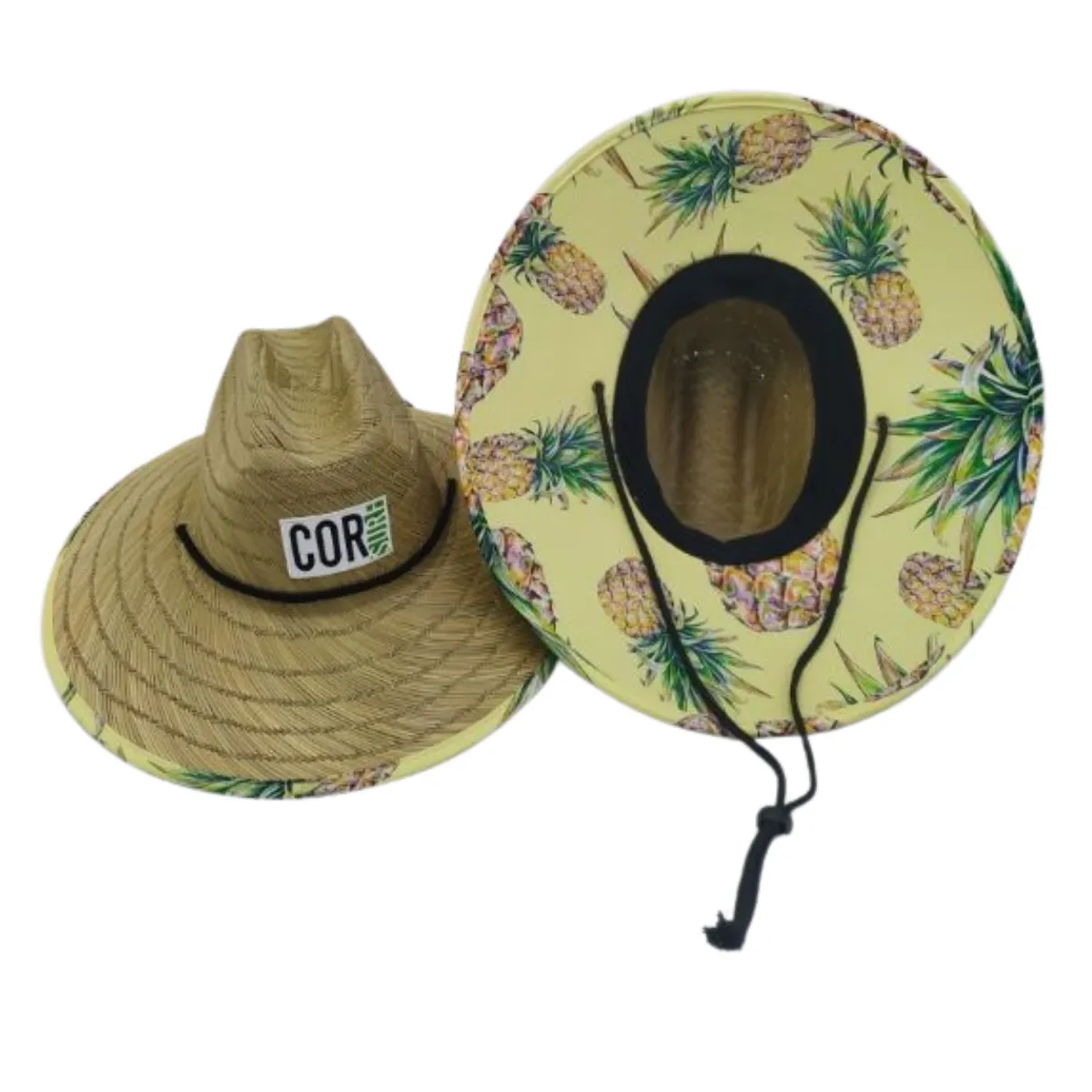 Straw Lifeguard Sun Hats for Adults