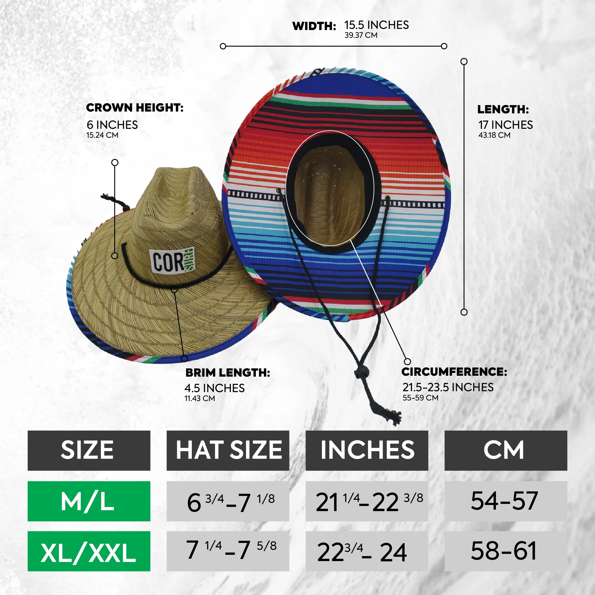 Straw Lifeguard Sun Hats for Adults