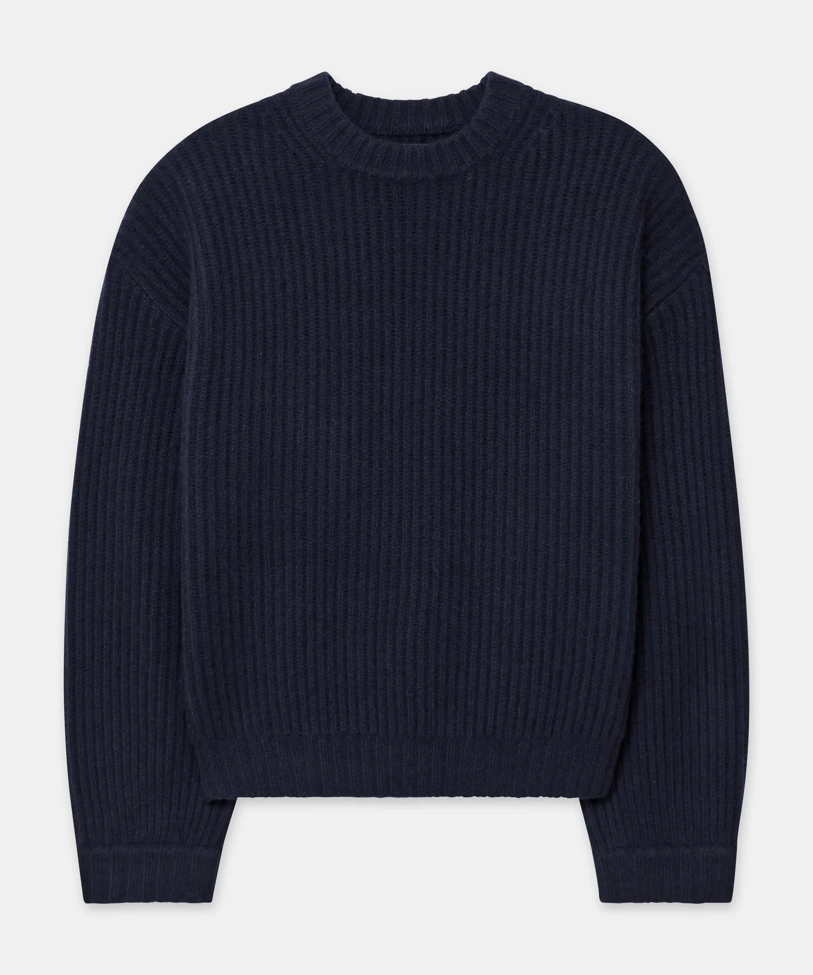 Super Luxe Cashmere Fisherman Sweater