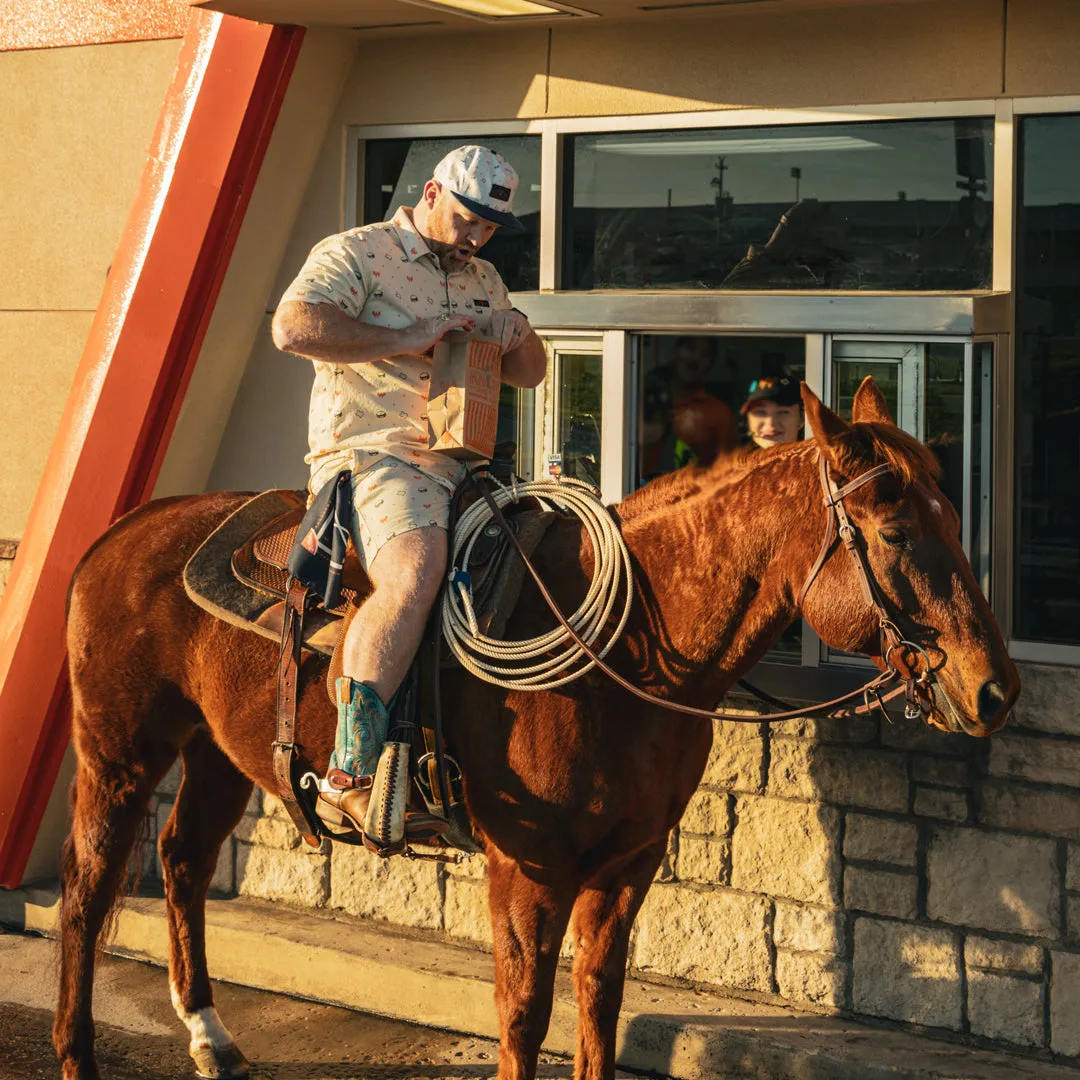 Texas Burger Hat