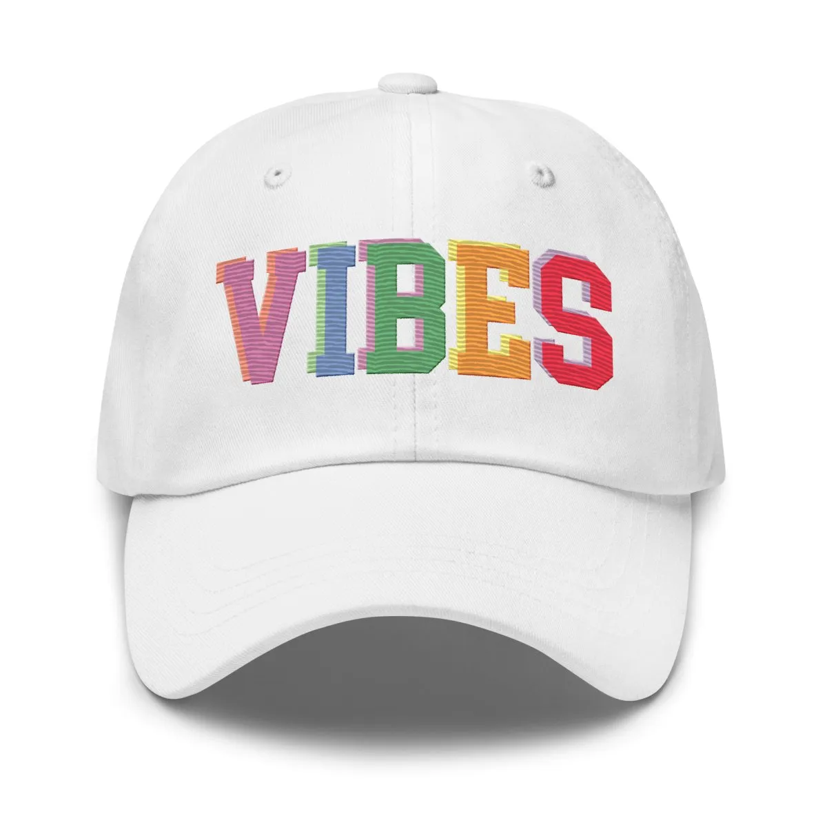 'Vibes' Embroidered Hat