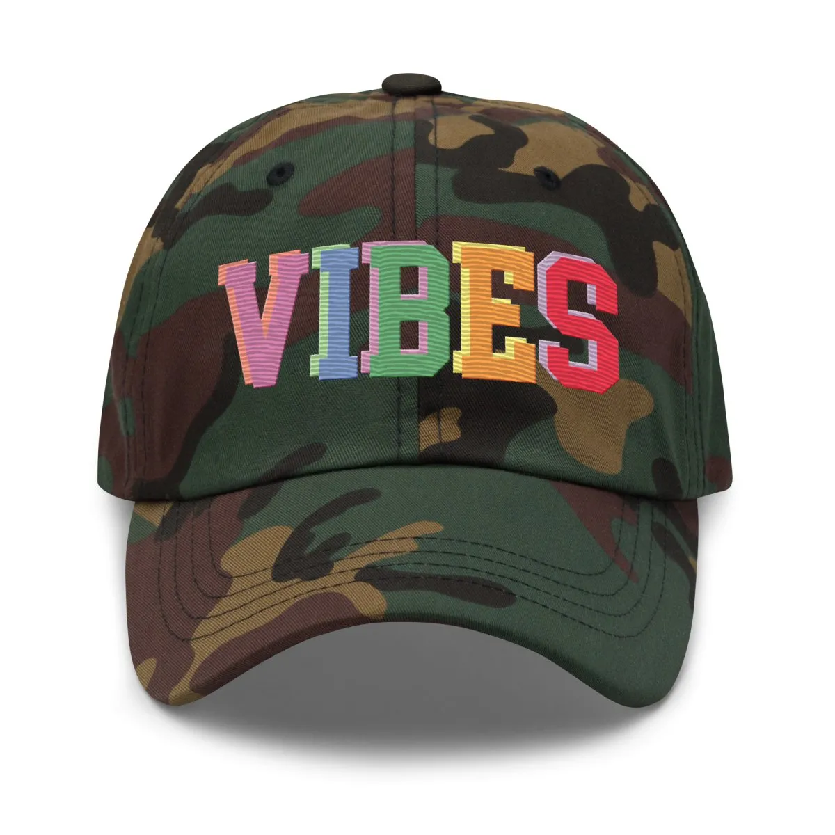 'Vibes' Embroidered Hat