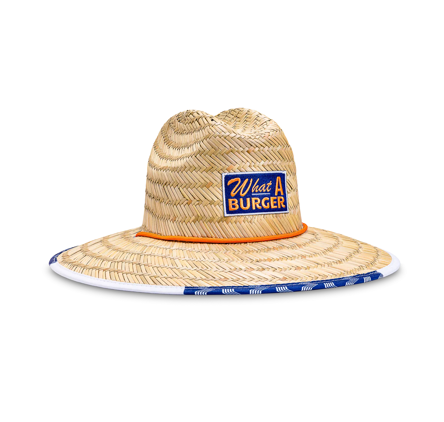 Whataburger Flag Straw Hat