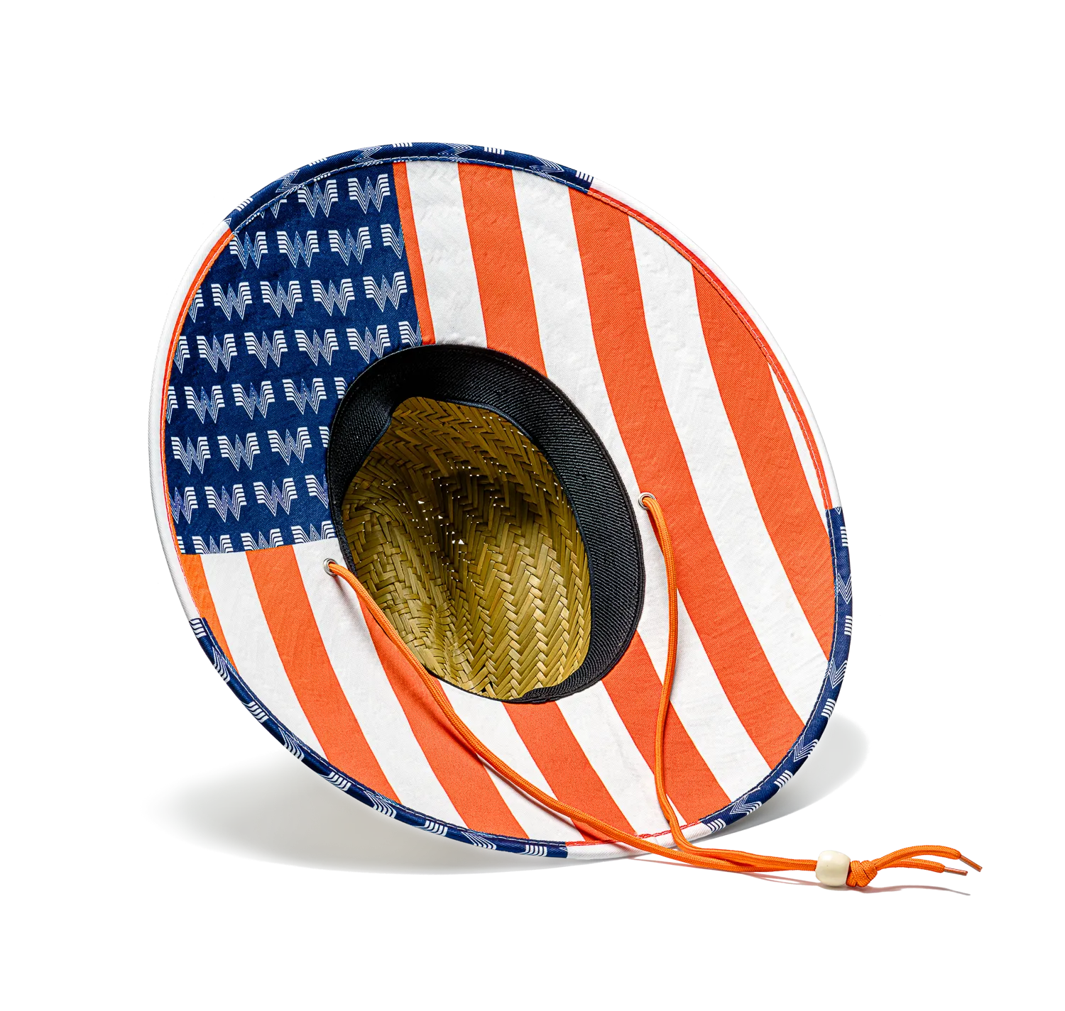 Whataburger Flag Straw Hat