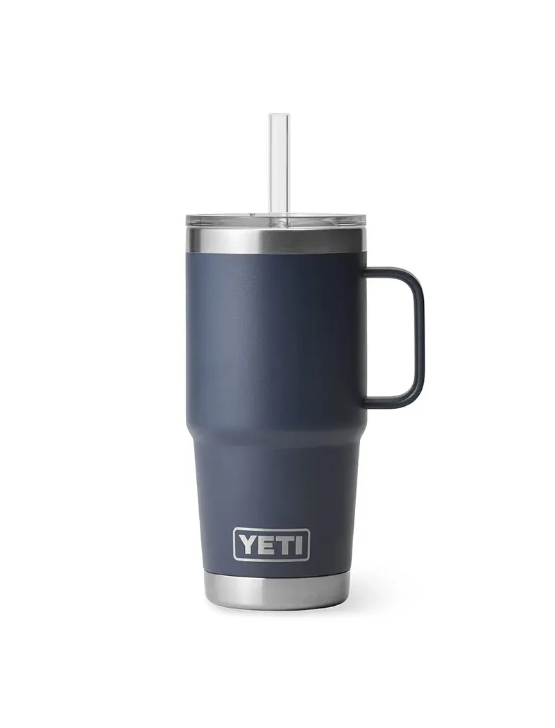 YETI Rambler 25oz Straw Mug Navy