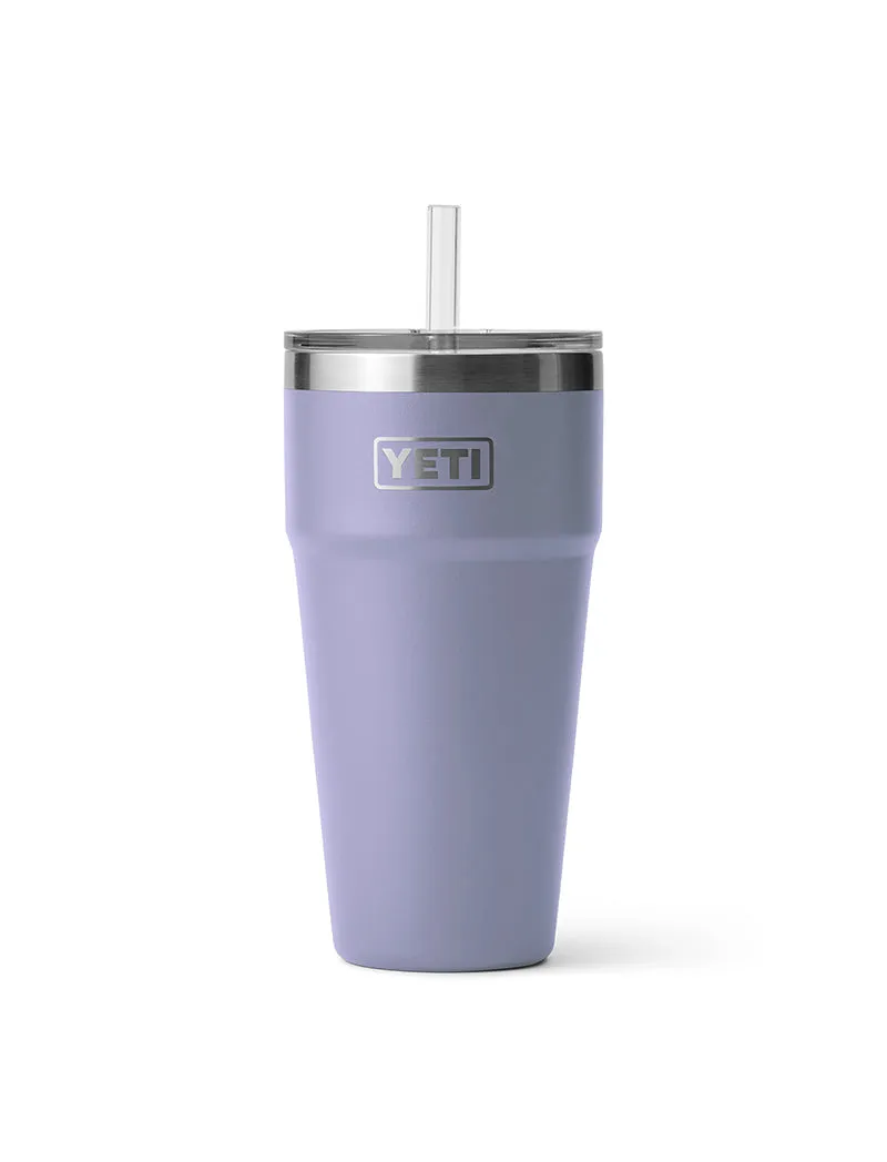 YETI Rambler 26oz Straw Cup Cosmic Lilac