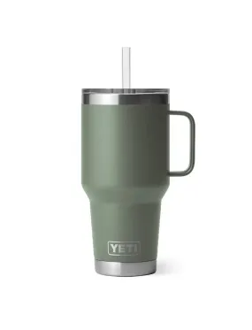 YETI Rambler 35oz Straw Mug Camp Green