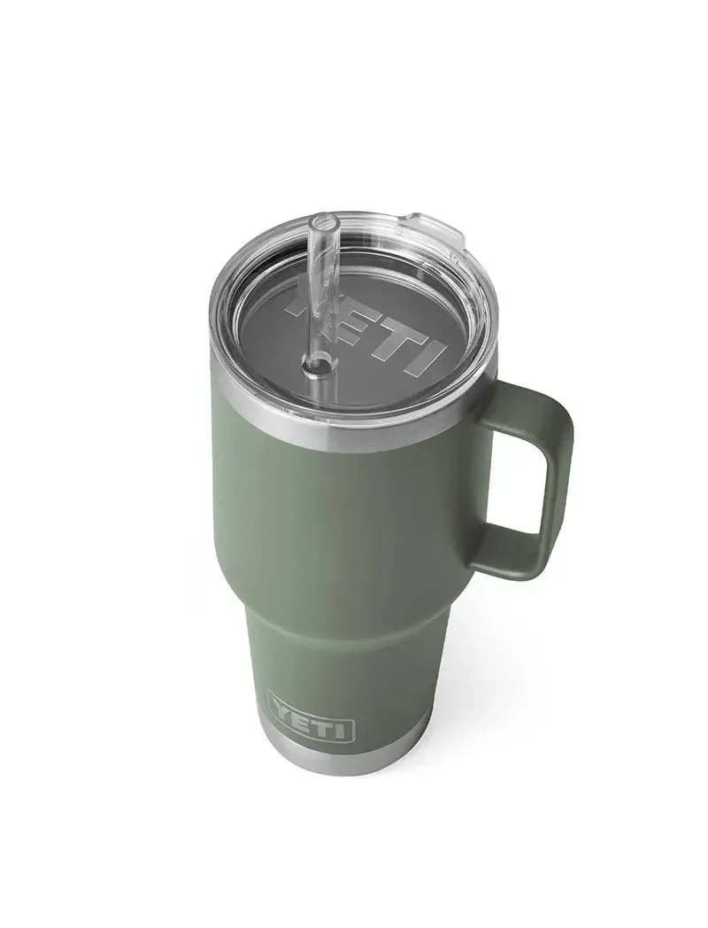 YETI Rambler 35oz Straw Mug Camp Green