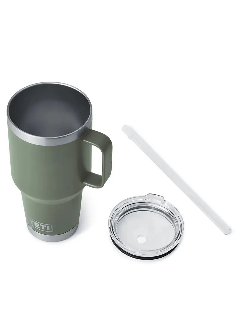 YETI Rambler 35oz Straw Mug Camp Green