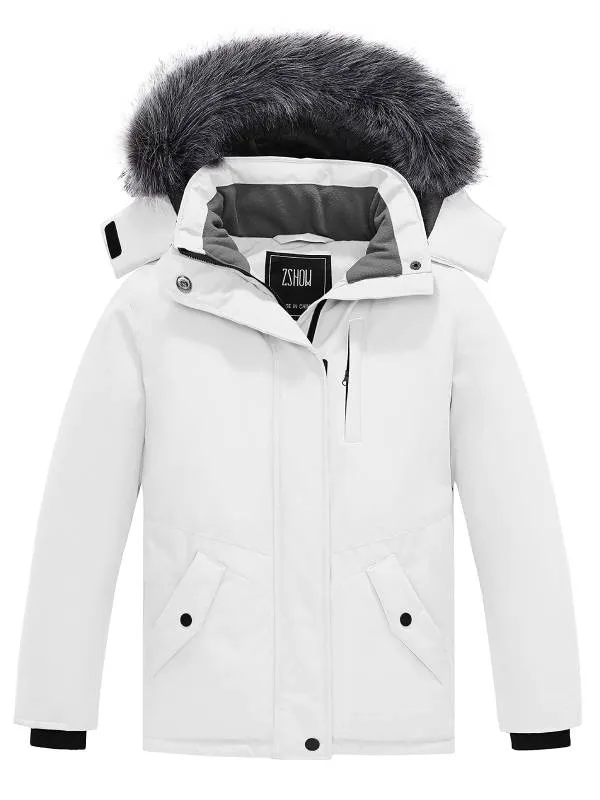 ZSHOW Girls' Padded Winter Coat